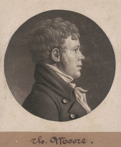 Thomas Moore autorstwa Charles B. J. Févret de Saint Mémin