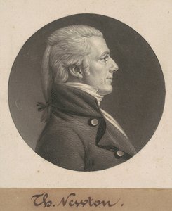 Thomas Newton, Jr. autorstwa Charles B. J. Févret de Saint Mémin