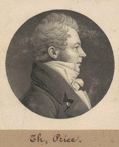 Tomasz Cena autorstwa Charles B. J. Févret de Saint Mémin