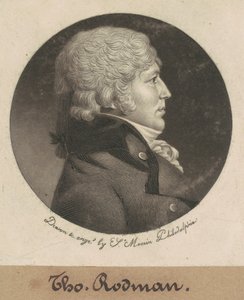 Tomasz Rodman autorstwa Charles B. J. Févret de Saint Mémin
