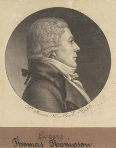 Thomas Thompson autorstwa Charles B. J. Févret de Saint Mémin