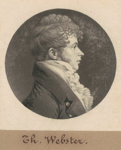 Thomas Webster autorstwa Charles B. J. Févret de Saint Mémin