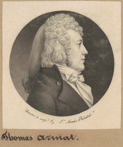 Thomas Wright Armat autorstwa Charles B. J. Févret de Saint Mémin