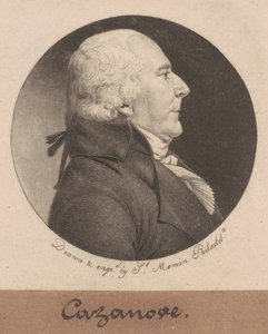 Théophile Cazanove autorstwa Charles B. J. Févret de Saint Mémin