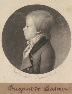Trygant wieży autorstwa Charles B. J. Févret de Saint Mémin