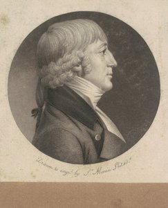 Niezidentyfikowany człowiek autorstwa Charles B. J. Févret de Saint Mémin