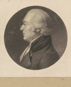 Niezidentyfikowany człowiek autorstwa Charles B. J. Févret de Saint Mémin
