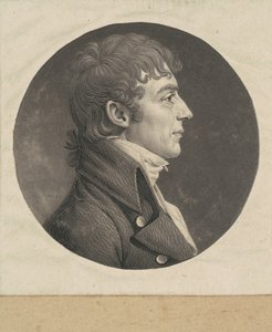 Niezidentyfikowany człowiek autorstwa Charles B. J. Févret de Saint Mémin