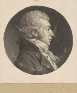 Niezidentyfikowany człowiek autorstwa Charles B. J. Févret de Saint Mémin