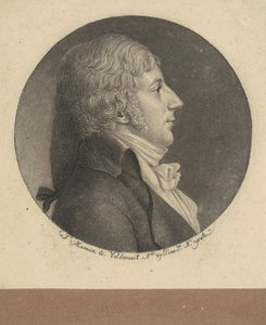 Niezidentyfikowany człowiek autorstwa Charles B. J. Févret de Saint Mémin