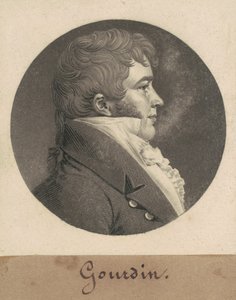 Niezidentyfikowany człowiek autorstwa Charles B. J. Févret de Saint Mémin