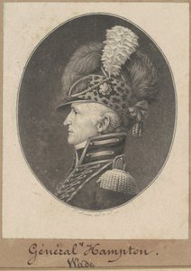 Wade Hampton autorstwa Charles B. J. Févret de Saint Mémin