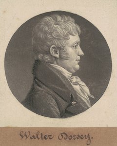 Walter Dorsey autorstwa Charles B. J. Févret de Saint Mémin