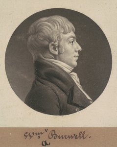 William Armistead Burwell autorstwa Charles B. J. Févret de Saint Mémin