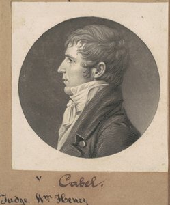 William H. Cabell autorstwa Charles B. J. Févret de Saint Mémin