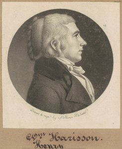 William Henry Harrison autorstwa Charles B. J. Févret de Saint Mémin