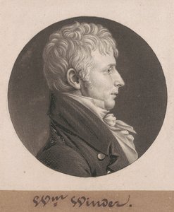 William Henry Winder autorstwa Charles B. J. Févret de Saint Mémin