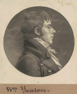 William Yeaton autorstwa Charles B. J. Févret de Saint Mémin