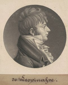 przez Lespinasse autorstwa Charles B. J. Févret de Saint Mémin