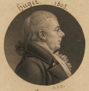 Benjamin Huger autorstwa Charles Balthazar Julien Févret de Saint-Mémin