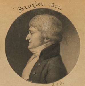 Claude Amable Brasier autorstwa Charles Balthazar Julien Févret de Saint-Mémin