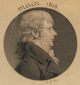 Hugh Tenant Weedon Mercer autorstwa Charles Balthazar Julien Févret de Saint-Mémin