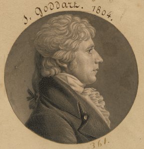 James Campbell autorstwa Charles Balthazar Julien Févret de Saint-Mémin