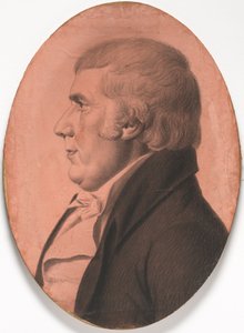 James Riddle autorstwa Charles Balthazar Julien Févret de Saint-Mémin