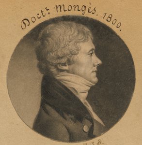John Armentaire Monges autorstwa Charles Balthazar Julien Févret de Saint-Mémin