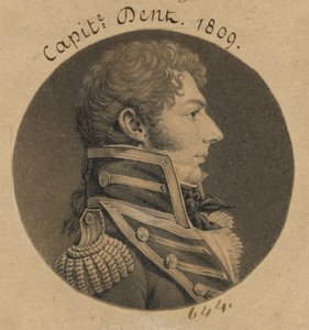 John Herbert Dent autorstwa Charles Balthazar Julien Févret de Saint-Mémin