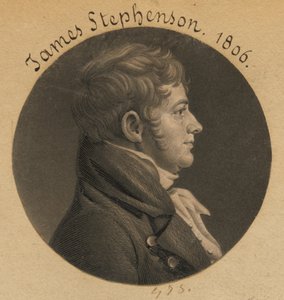 Joseph Hopper Nicholson autorstwa Charles Balthazar Julien Févret de Saint-Mémin