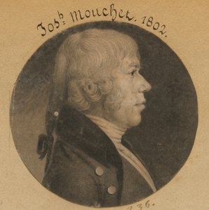 Joseph Mouchet autorstwa Charles Balthazar Julien Févret de Saint-Mémin
