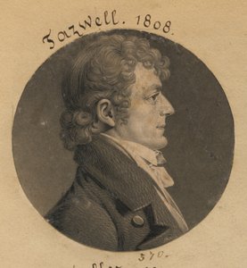Littleton Waller Tazewell autorstwa Charles Balthazar Julien Févret de Saint-Mémin