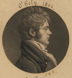Nathaniel Williams autorstwa Charles Balthazar Julien Févret de Saint-Mémin