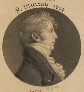 Philip Norborne Nicholas autorstwa Charles Balthazar Julien Févret de Saint-Mémin