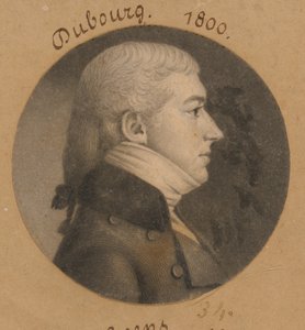 Pierre Francois DuBourg autorstwa Charles Balthazar Julien Févret de Saint-Mémin