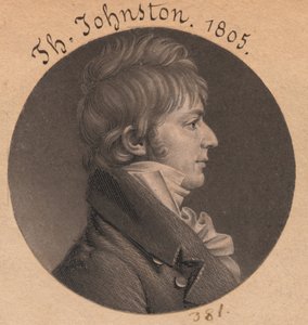 Być może George Way autorstwa Charles Balthazar Julien Févret de Saint-Mémin