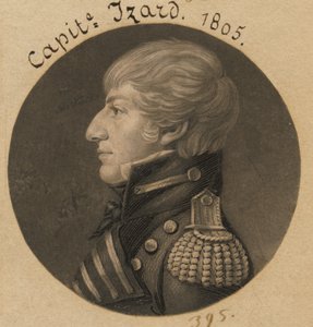 Ralph Izard II autorstwa Charles Balthazar Julien Févret de Saint-Mémin