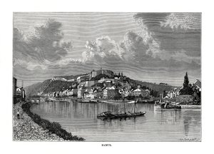 Namur, Belgia, 1879 autorstwa Charles Barbant