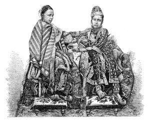 Księżniczka Bhopalu, Indie, 1895.