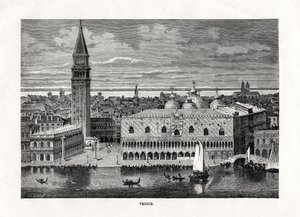 Wenecja, Włochy, 1879 autorstwa Charles Barbant