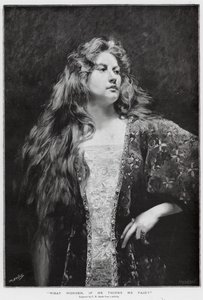 "Co za cud, jeśli uważa mnie za uczciwego" (litografia) autorstwa Charles Baude