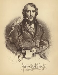 George Cruikshank autorstwa Charles Baugniet