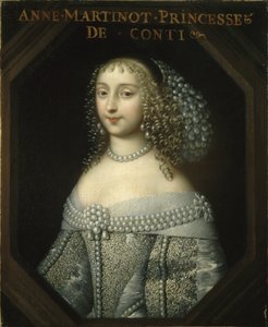 Anne Marie Martinozzi 1637-1672, księżna Conti, ok. 1665. autorstwa Charles Beaubrun