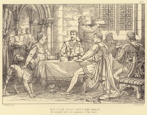 Ilustracja do Lary, Opowieść Lorda Byrona (rycina) autorstwa Charles Bell Birch