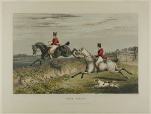 Skok, z Fox Hunting autorstwa Charles Bentley