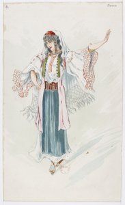 Holmès - Czarna góra - kostiumy zaprojektowane przez Charlesa Bianchiniego - 04. Taniec autorstwa Charles Bianchini