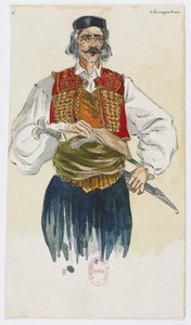 Holmès - Czarna góra - kostiumy autorstwa Charlesa Bianchiniego - 06. Choryphées autorstwa Charles Bianchini