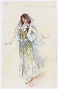 Holmès - Czarna góra - kostiumy zaprojektowane przez Charlesa Bianchiniego - 25 (kostiumy) autorstwa Charles Bianchini