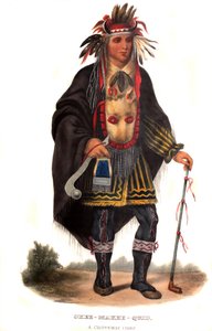Okeemakeequid, szef Chippeway autorstwa Charles Bird King